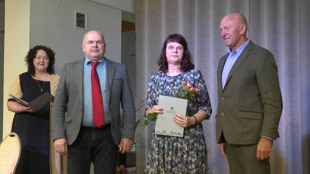 Padėka G. Urmonienei